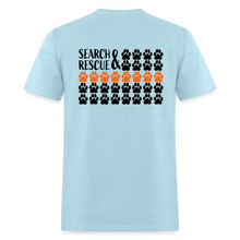 Load image into Gallery viewer, K9s Lead the Way - SAR - Unisex Classic T-Shirt - powder blue