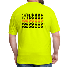 Load image into Gallery viewer, K9s Lead the Way - SAR - Unisex Classic T-Shirt - safety green