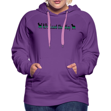 Load image into Gallery viewer, K9s Lead the Way - Military - Women’s Premium Hoodie - purple