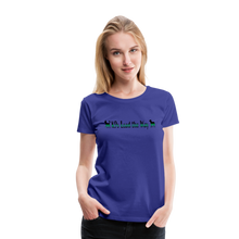 Load image into Gallery viewer, K9s Lead the Way - Military - Women’s Premium T-Shirt - royal blue