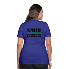 Load image into Gallery viewer, K9s Lead the Way - Military - Women’s Premium T-Shirt - royal blue