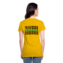 Load image into Gallery viewer, K9s Lead the Way - Military - Women’s Premium T-Shirt - sun yellow