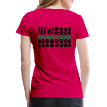 Load image into Gallery viewer, K9s Lead the Way - Military - Women’s Premium T-Shirt - dark pink
