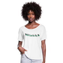 Load image into Gallery viewer, K9s Lead the Way - Military - Women’s Flowy T-Shirt - white