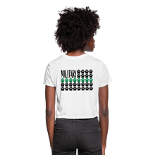 Load image into Gallery viewer, K9s Lead the Way - Military - Women's Cropped T-Shirt - white