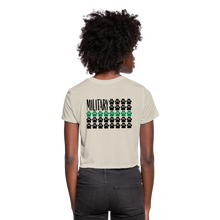 Load image into Gallery viewer, K9s Lead the Way - Military - Women's Cropped T-Shirt - dust
