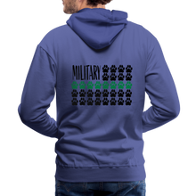 Load image into Gallery viewer, K9s Lead the Way - Military - Men’s Premium Hoodie - royal blue