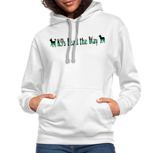 Load image into Gallery viewer, K9s Lead the Way - Military - Contrast Hoodie - white/gray
