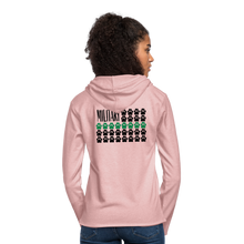 Load image into Gallery viewer, K9s Lead the Way - Military - Unisex Lightweight Terry Hoodie - cream heather pink