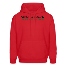 Load image into Gallery viewer, K9s Lead the Way - Military - Men's Hoodie - red