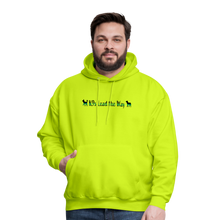 Load image into Gallery viewer, K9s Lead the Way - Military - Men's Hoodie - safety green
