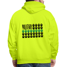 Load image into Gallery viewer, K9s Lead the Way - Military - Men's Hoodie - safety green