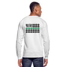 Load image into Gallery viewer, K9s Lead the Way - Military - Men's Long Sleeve T-Shirt - white
