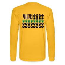 Load image into Gallery viewer, K9s Lead the Way - Military - Men's Long Sleeve T-Shirt - gold