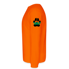 Load image into Gallery viewer, K9s Lead the Way - Military - Men's Long Sleeve T-Shirt - orange