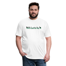 Load image into Gallery viewer, K9s Lead the Way - Military - Fitted Cotton/Poly T-Shirt by Next Level - white