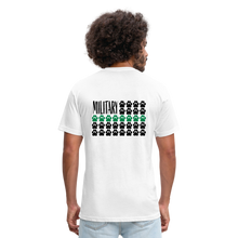 Load image into Gallery viewer, K9s Lead the Way - Military - Fitted Cotton/Poly T-Shirt by Next Level - white
