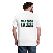 Load image into Gallery viewer, K9s Lead the Way - Military - Fitted Cotton/Poly T-Shirt by Next Level - white