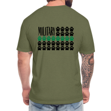 Load image into Gallery viewer, K9s Lead the Way - Military - Fitted Cotton/Poly T-Shirt by Next Level - heather military green