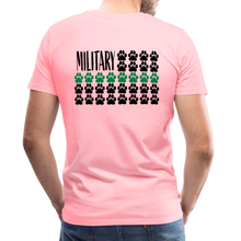 Load image into Gallery viewer, K9s Lead the Way - Military - Men's Premium T-Shirt - pink