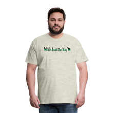 Load image into Gallery viewer, K9s Lead the Way - Military - Men's Premium T-Shirt - heather oatmeal