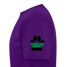 Load image into Gallery viewer, K9s Lead the Way - Military - Unisex Classic T-Shirt - purple