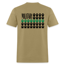 Load image into Gallery viewer, K9s Lead the Way - Military - Unisex Classic T-Shirt - khaki