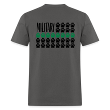 Load image into Gallery viewer, K9s Lead the Way - Military - Unisex Classic T-Shirt - charcoal