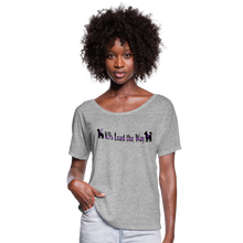 Load image into Gallery viewer, K9s Lead the Way - Service - Women’s Flowy T-Shirt - heather grey