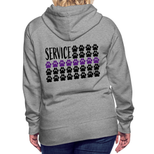 Load image into Gallery viewer, K9s Lead the Way - Service - Women’s Premium Hoodie - heather grey