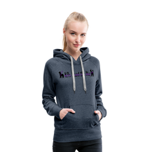 Load image into Gallery viewer, K9s Lead the Way - Service - Women’s Premium Hoodie - heather denim
