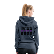 Load image into Gallery viewer, K9s Lead the Way - Service - Women’s Premium Hoodie - heather denim