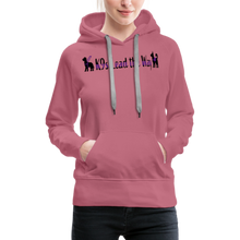 Load image into Gallery viewer, K9s Lead the Way - Service - Women’s Premium Hoodie - mauve