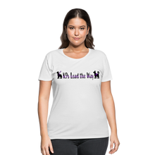 Load image into Gallery viewer, K9s Lead the Way - Service - Women’s Curvy T-Shirt - white