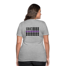 Load image into Gallery viewer, K9s Lead the Way - Service - Women’s Premium T-Shirt - heather gray