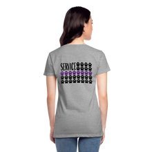 Load image into Gallery viewer, K9s Lead the Way - Service - Women’s Premium T-Shirt - heather gray