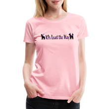 Load image into Gallery viewer, K9s Lead the Way - Service - Women’s Premium T-Shirt - pink