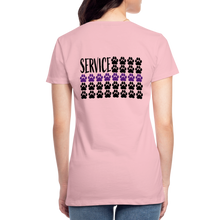 Load image into Gallery viewer, K9s Lead the Way - Service - Women’s Premium T-Shirt - pink