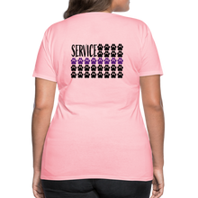 Load image into Gallery viewer, K9s Lead the Way - Service - Women’s Premium T-Shirt - pink