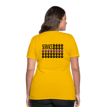 Load image into Gallery viewer, K9s Lead the Way - Service - Women’s Premium T-Shirt - sun yellow