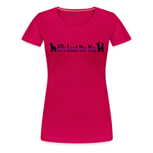 Load image into Gallery viewer, K9s Lead the Way - Service - Women’s Premium T-Shirt - dark pink