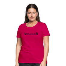 Load image into Gallery viewer, K9s Lead the Way - Service - Women’s Premium T-Shirt - dark pink