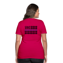 Load image into Gallery viewer, K9s Lead the Way - Service - Women’s Premium T-Shirt - dark pink