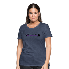 Load image into Gallery viewer, K9s Lead the Way - Service - Women’s Premium T-Shirt - heather blue
