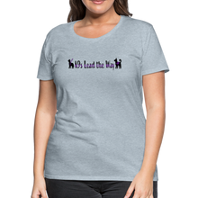 Load image into Gallery viewer, K9s Lead the Way - Service - Women’s Premium T-Shirt - heather ice blue