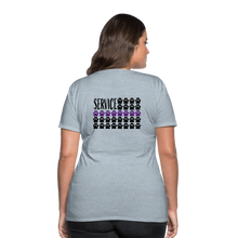 Load image into Gallery viewer, K9s Lead the Way - Service - Women’s Premium T-Shirt - heather ice blue