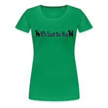 Load image into Gallery viewer, K9s Lead the Way - Service - Women’s Premium T-Shirt - kelly green