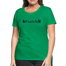Load image into Gallery viewer, K9s Lead the Way - Service - Women’s Premium T-Shirt - kelly green