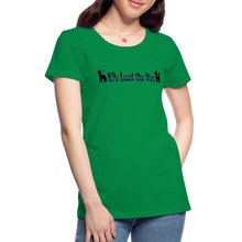 Load image into Gallery viewer, K9s Lead the Way - Service - Women’s Premium T-Shirt - kelly green