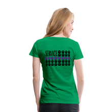 Load image into Gallery viewer, K9s Lead the Way - Service - Women’s Premium T-Shirt - kelly green